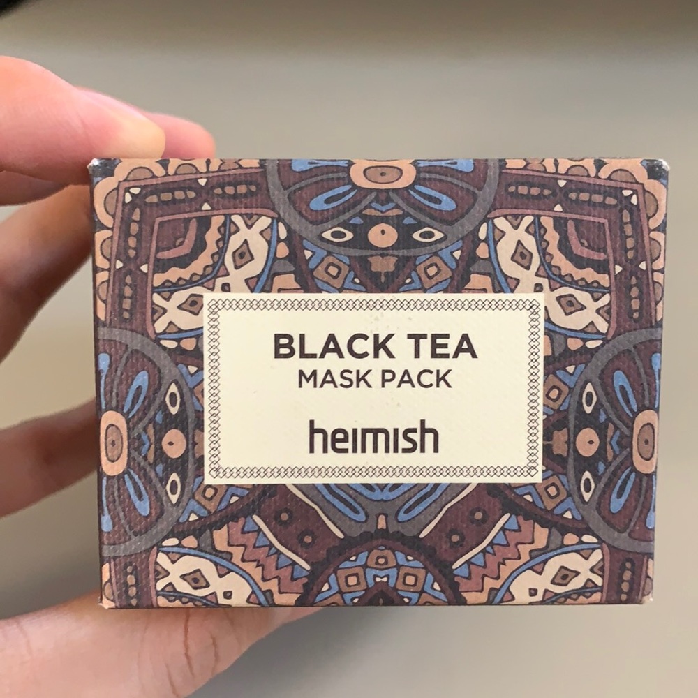Heimish Black Tea Mask Pack